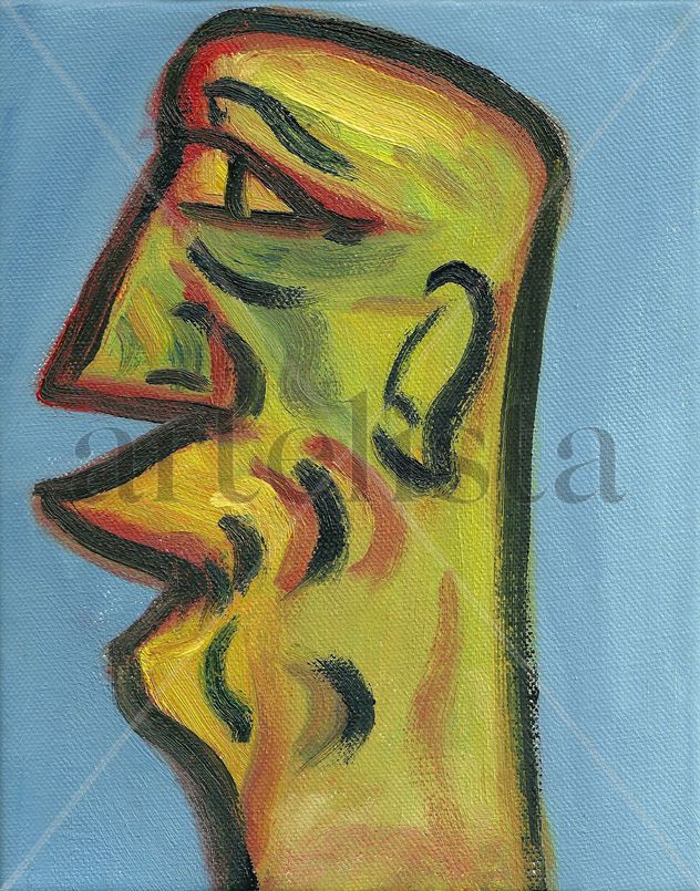 Perfil sonriente