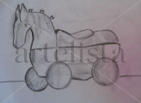Caballito de madera