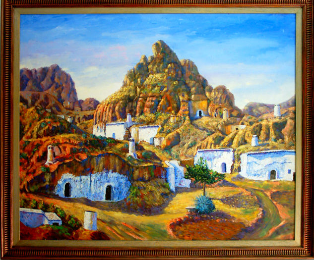 GUADIX Oil Canvas Landscaping