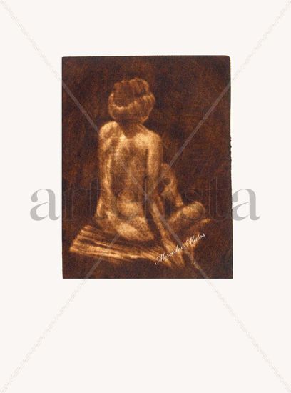 Desnudo Mezzotint