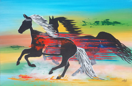 Cabalgata con...