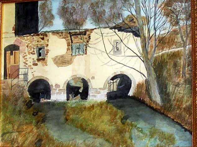 MOLINO DE CANALES Watercolour Glass Landscaping