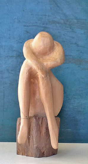 MUJER DORMIDA Wood Figurative