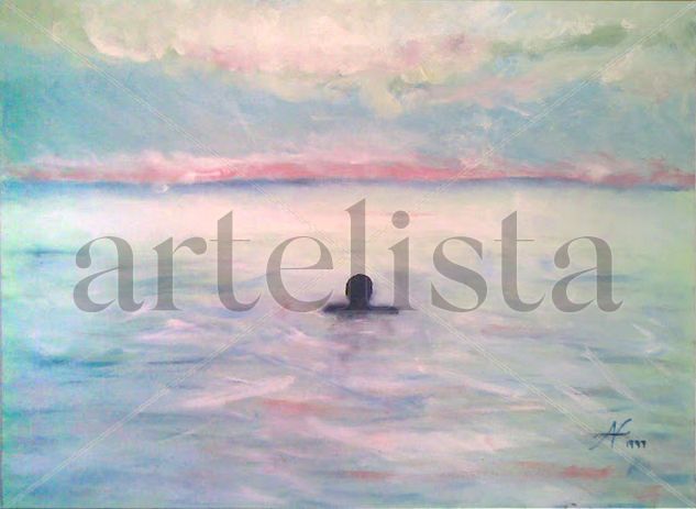 Sea breeze Acrylic Canvas Marine Painting