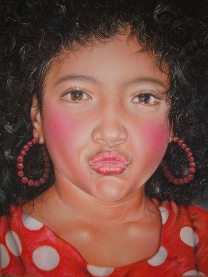 PULOY Pastel Card Portrait