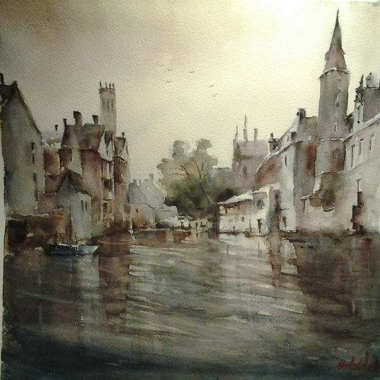 Brujas Watercolour Paper Landscaping