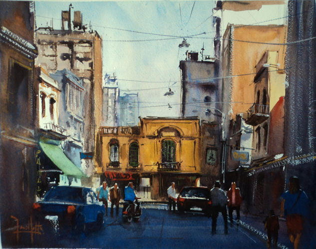 Rosario, Santa Fé, Argentina Watercolour Paper Landscaping