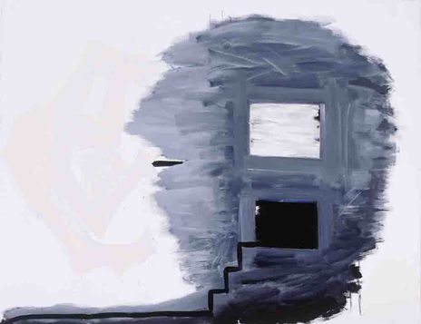 A piece of grey wall