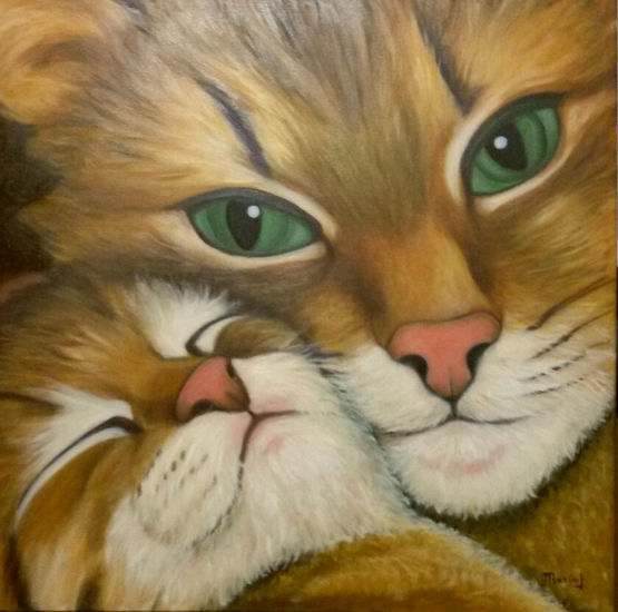 Gatucos Oil Canvas Animals