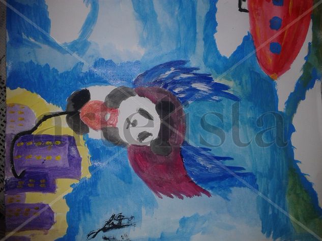 El Panda Ilusionista Watercolour Card Others