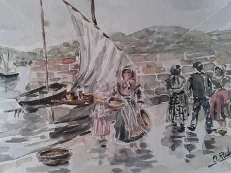 En el muelle