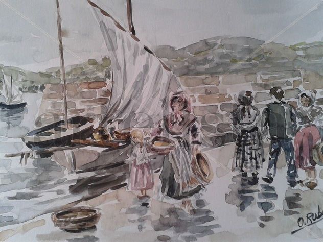 En el muelle