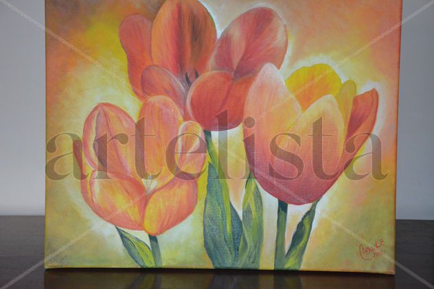 Tulipanes anranjados 2