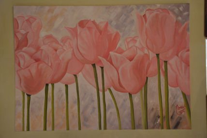 Tulipanes rosados