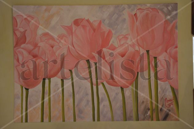 Tulipanes rosados