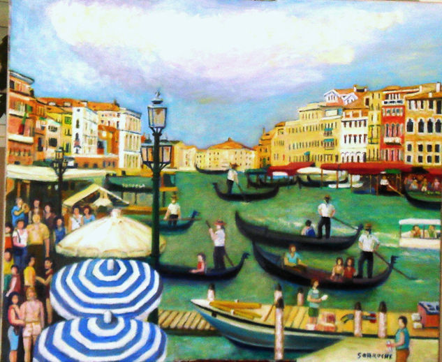 venecia Oil Canvas Marine Painting