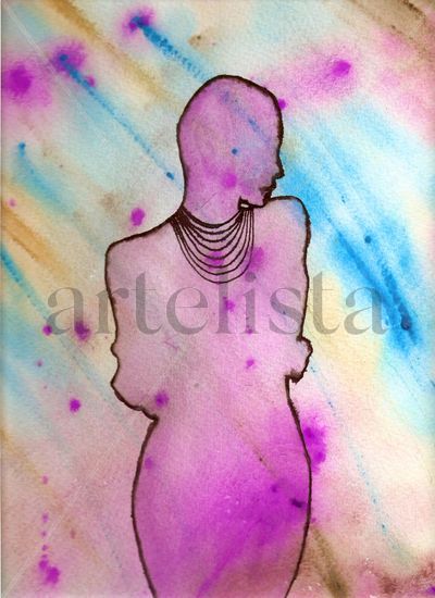 FIGURA1 Watercolour Paper Figure Painting