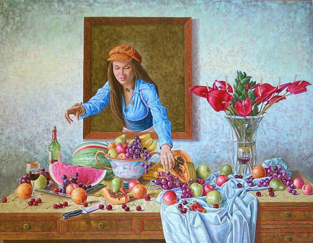 RETRATO Oil Canvas Still Life Paintings