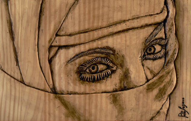 Mirada Madera Figurativa