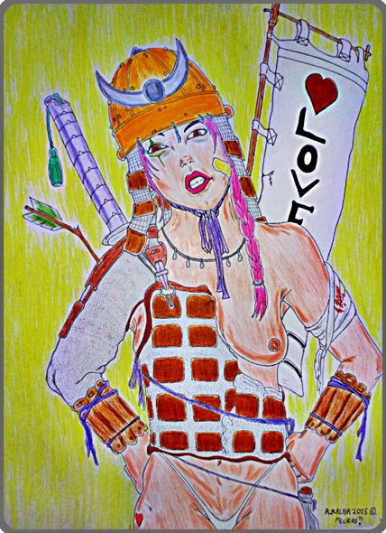 Samurai girl.
