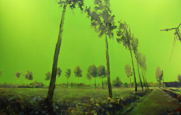 mirada verde Oil Canvas Landscaping