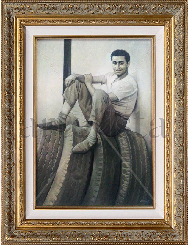 Retratos al óleo, pastel, sanguina, creyón, etc