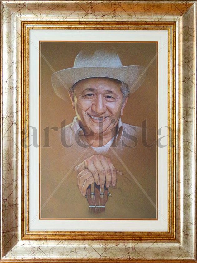 Retratos al óleo, pastel, sanguina, creyón, etc