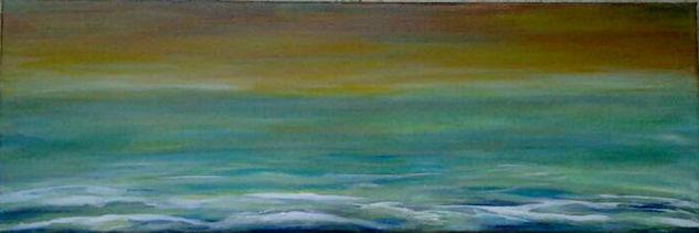 Océano Atlántico 2 Mixed media Canvas Marine Painting