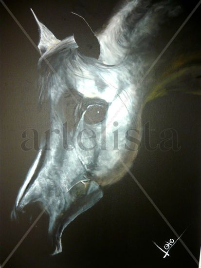 En penumbra Oil Canvas Animals