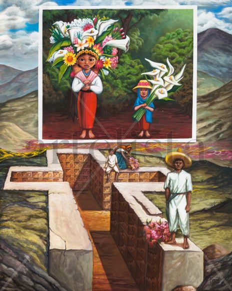 Las niñas floristas