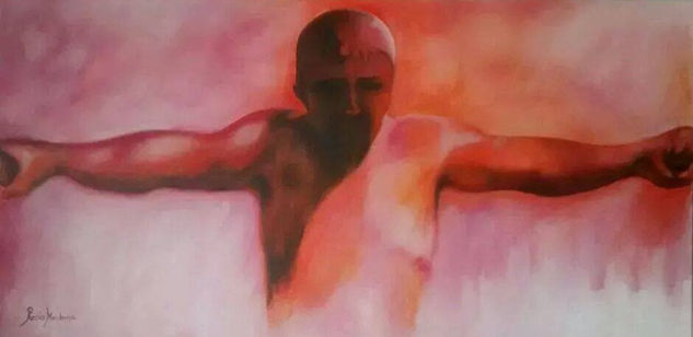 fuerza Oil Canvas Figure Painting