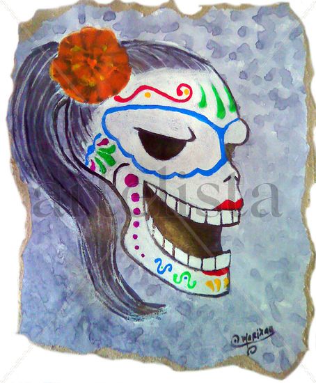 Neo Catrina Acrylic Card Others