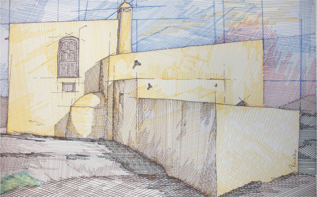 PAISAJE URBANO LANZAROTE IV Ink