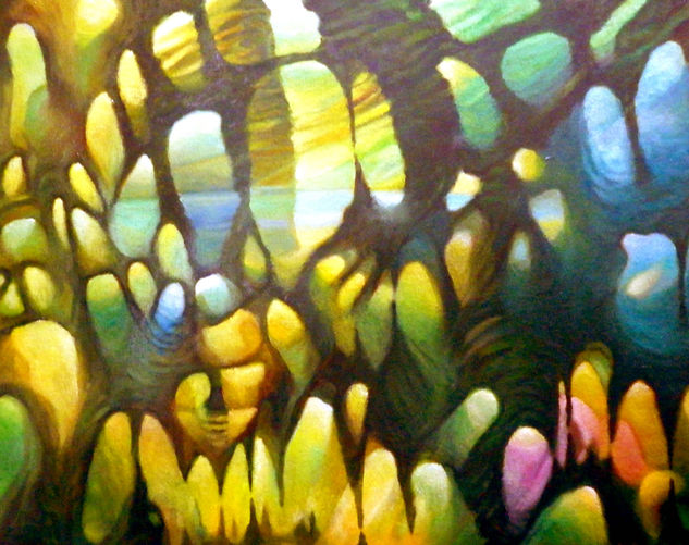 Movimiento -9 Óleo Lienzo Otros