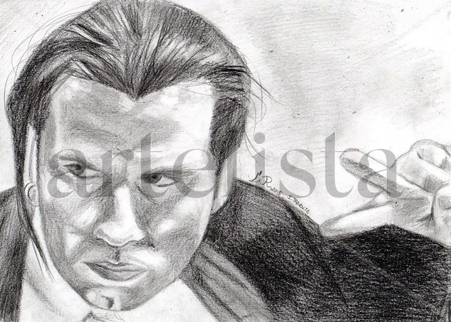 VINCENT VEGA (JOHN TRAVOLTA) Pencil