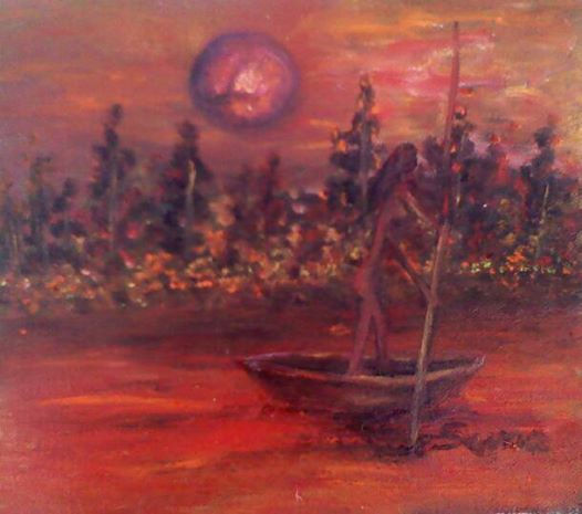 solitaria Oil Canvas Landscaping