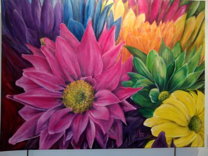 Puesto de flores