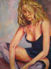 nena Oil Canvas Figure Painting