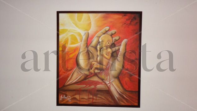 Materias Vivas Oil Canvas Figure Painting