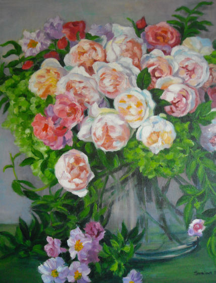 Rosas frescas