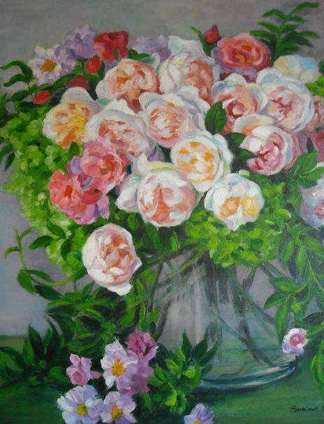 Rosas frescas