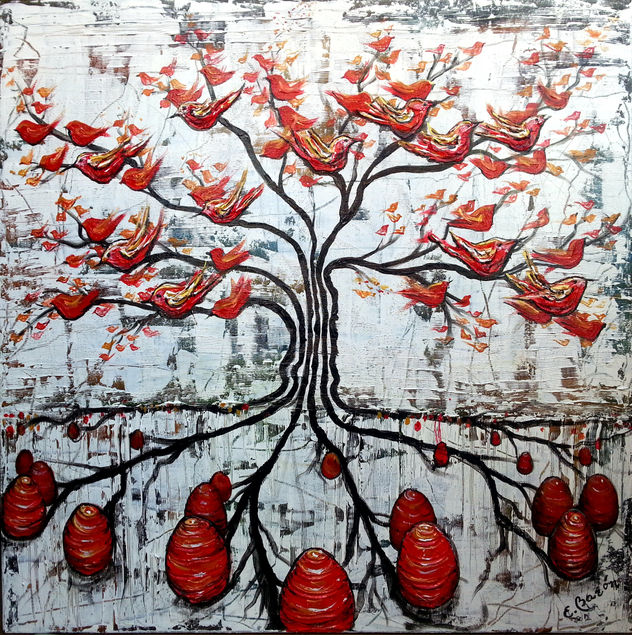 Sembrando pájaros rojos