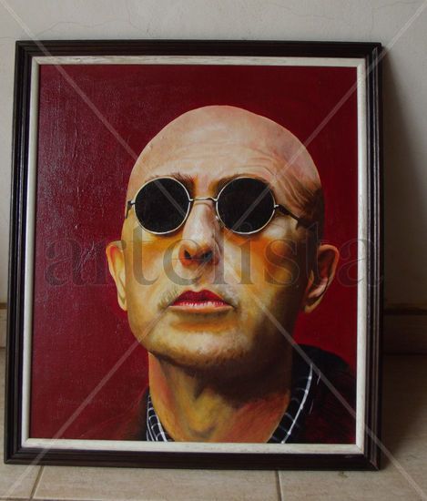 Indio Solari Acrylic Panel Portrait