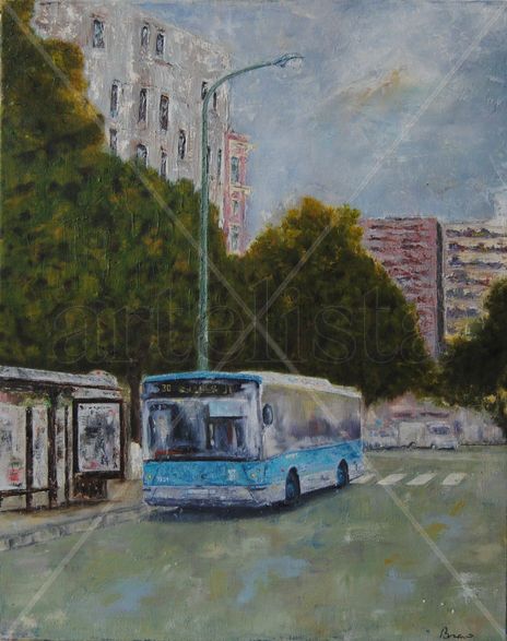 Autobús en Madrid