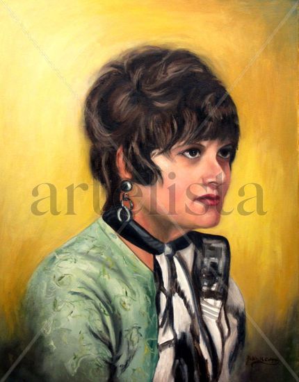 Ludi Oil Canvas Portrait