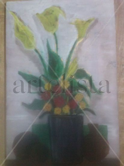 alcatraz Oil Others Floral Painting