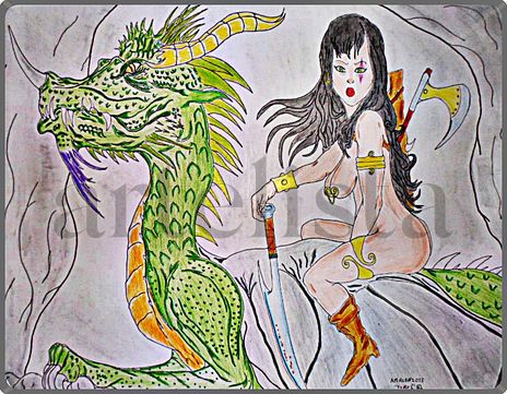La jinete del dragon.