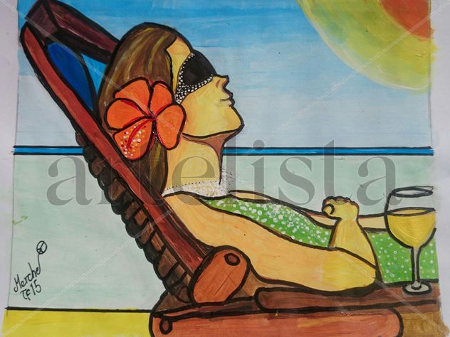 Desconección en la playa