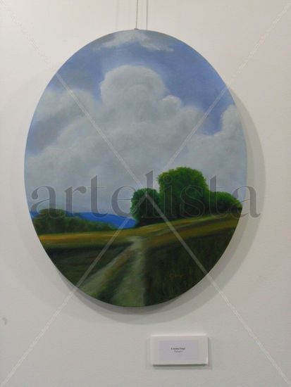 paisaje ovaldo 2 Oil Canvas Landscaping