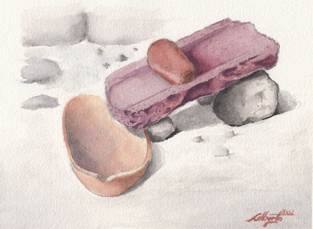 Metate Watercolour Card Others